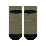 Men's Crocodile Print Anklet Socks