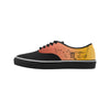 Women's Big Size Scorpio Zodiac Print Canvas Low Top Shoes