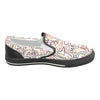 Men's Tangled Doodle Print Canvas Slip-on Shoes