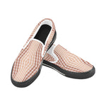 Buy Men's Checkers Print Canvas Slip-on Shoes at TFS