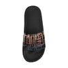 Men's Criss Cross Paint Splatter Print Sliders Sandal