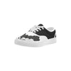 Men's Aries Monochrome Print Canvas Low Top Shoes