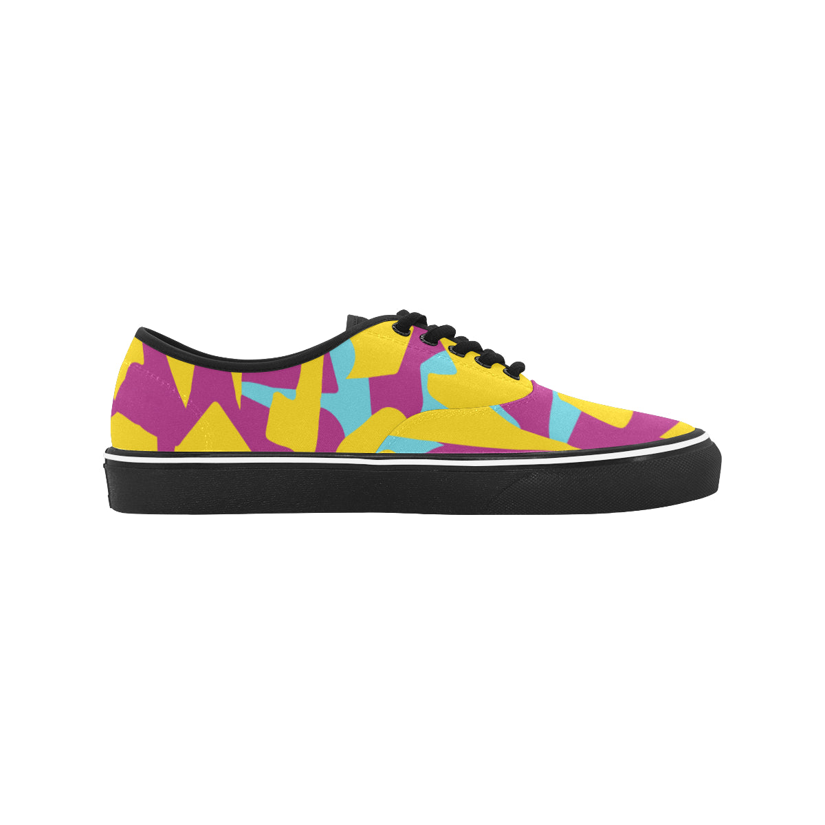 Men's Camouflage Print Canvas Low Top Shoes