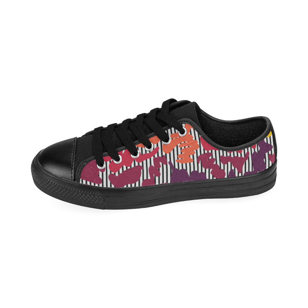 Women's Camouflage Print Canvas Low Top Shoes