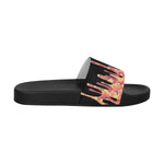 Men's Drizzling Paint Splatter Print Sliders Sandal