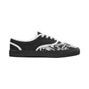 Men's Aries Monochrome Print Canvas Low Top Shoes