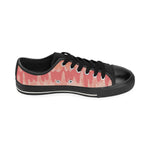 Women's Paint Splatter Print Big Size Low Top Canvas Shoes