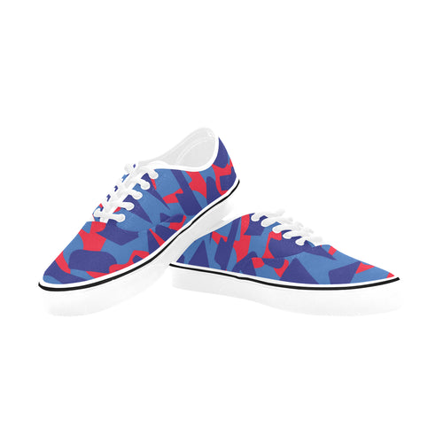 Women's Camouflage Print Canvas Low Top Shoes