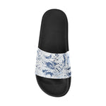 Women's Paint Splatter Print Sliders Sandal