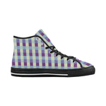 Buy Women's Checkers Print Canvas High Top Shoes at TFS