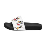 Men's Dancing Silhouette Tribal Print Sliders Sandal