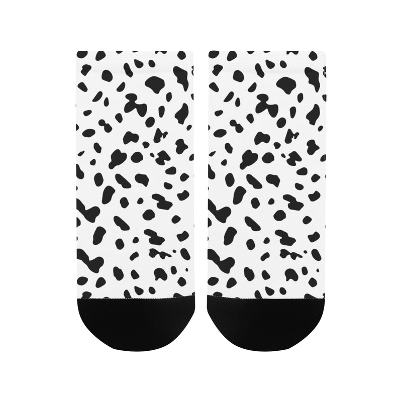 Men's Dalmatian Print Anklet Socks