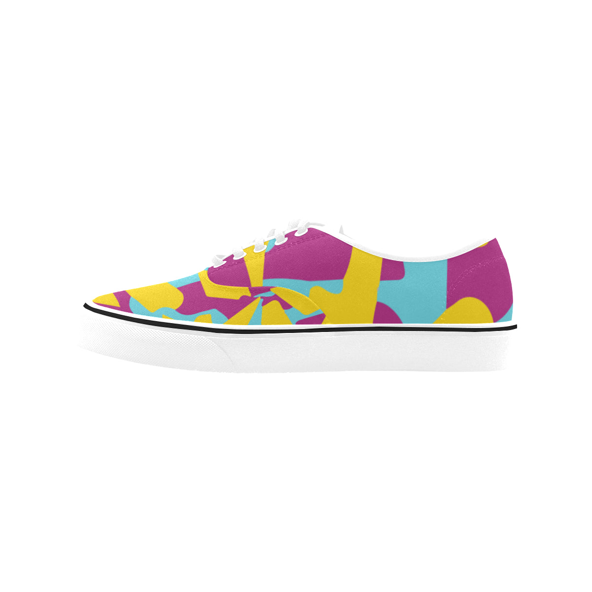 Men's Camouflage Print Canvas Low Top Shoes