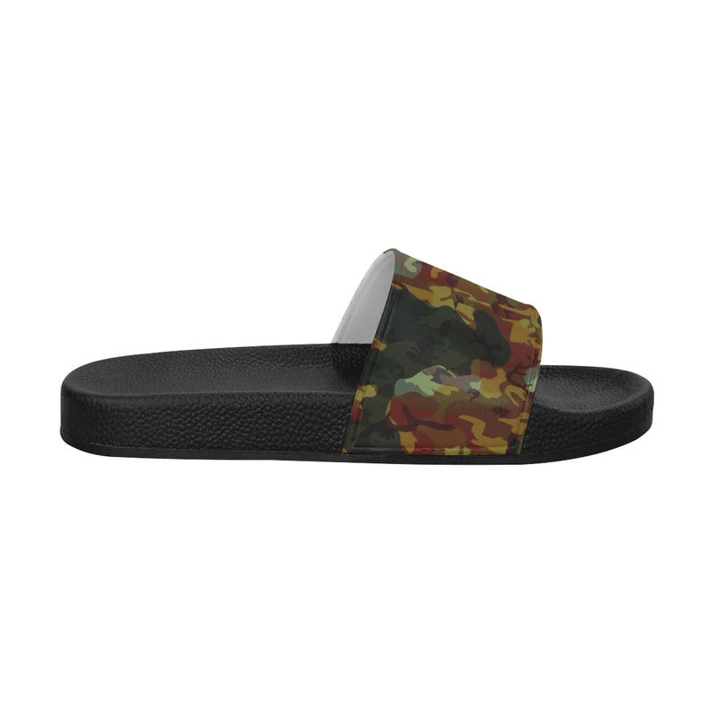 Men's Military Camouflage Print Sliders Sandal