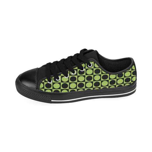 Kids's Polka  Print Canvas Low Top Shoes