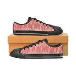 Women's Paint Splatter Print Big Size Low Top Canvas Shoes