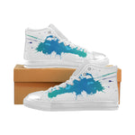 Buy Women's Paint Splatter Print Canvas High Top Shoes at TFS