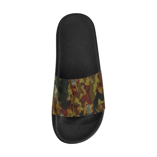 Men's Military Camouflage Print Sliders Sandal