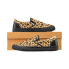 Men's Leopard Print Slip-on Canvas Shoes