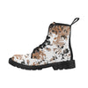 Women's Spring Floral Print Canvas Boots