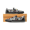 Men's Clashing Cubes Geometrical Print Slip-on Canvas Shoes