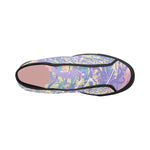 Women's Pastel Shades Paint Splatter Print Canvas High Top Shoes