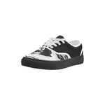 Men's Aries Monochrome Print Canvas Low Top Shoes