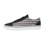 Women's Prism Geometrical Print Low Top Canvas Shoes