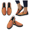 Buy Women Big Size Orange Solids Print Canvas Slip-on Shoes at TFS