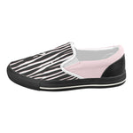 Women's Zebra Print Slip-on Canvas Shoes