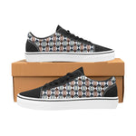 Women's Prism Geometrical Print Low Top Canvas Shoes