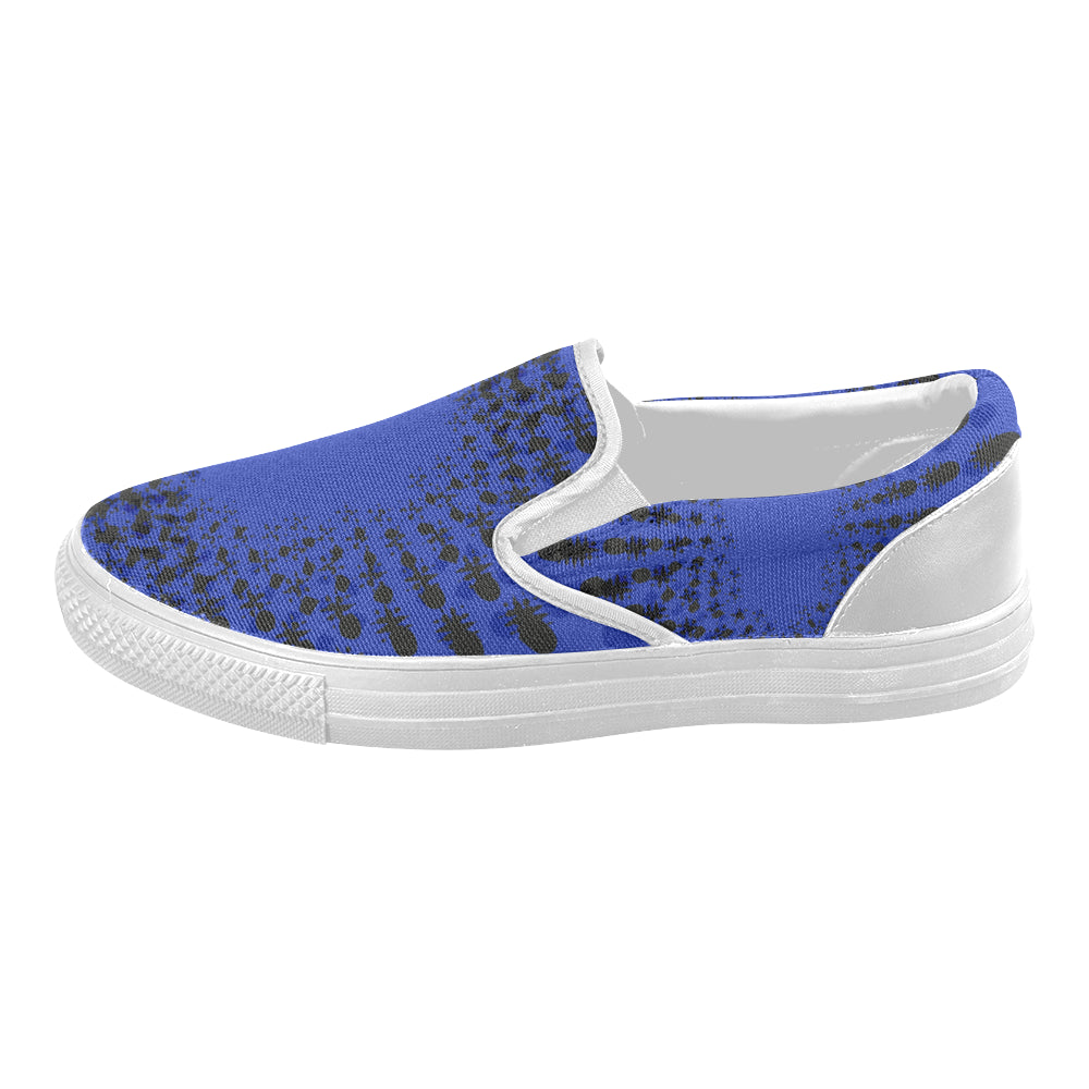 Women's Trippy Casual Print Canvas Slip-on Shoes