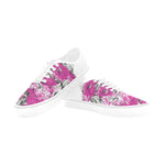 Men's Line art Doodle Print Canvas Low Top Shoes