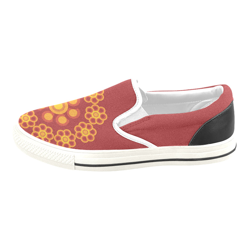 Buy Men's Mandala Print Canvas Slip-on Shoes at TFS