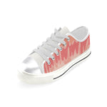 Women's Paint Splatter Print Big Size Low Top Canvas Shoes