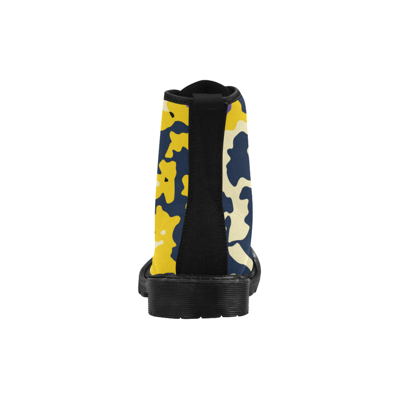 Buy Women's Camouflage Print Canvas Boots at TFS