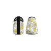 Men's Pop Yellow Doodle Print Barefoot Shoes