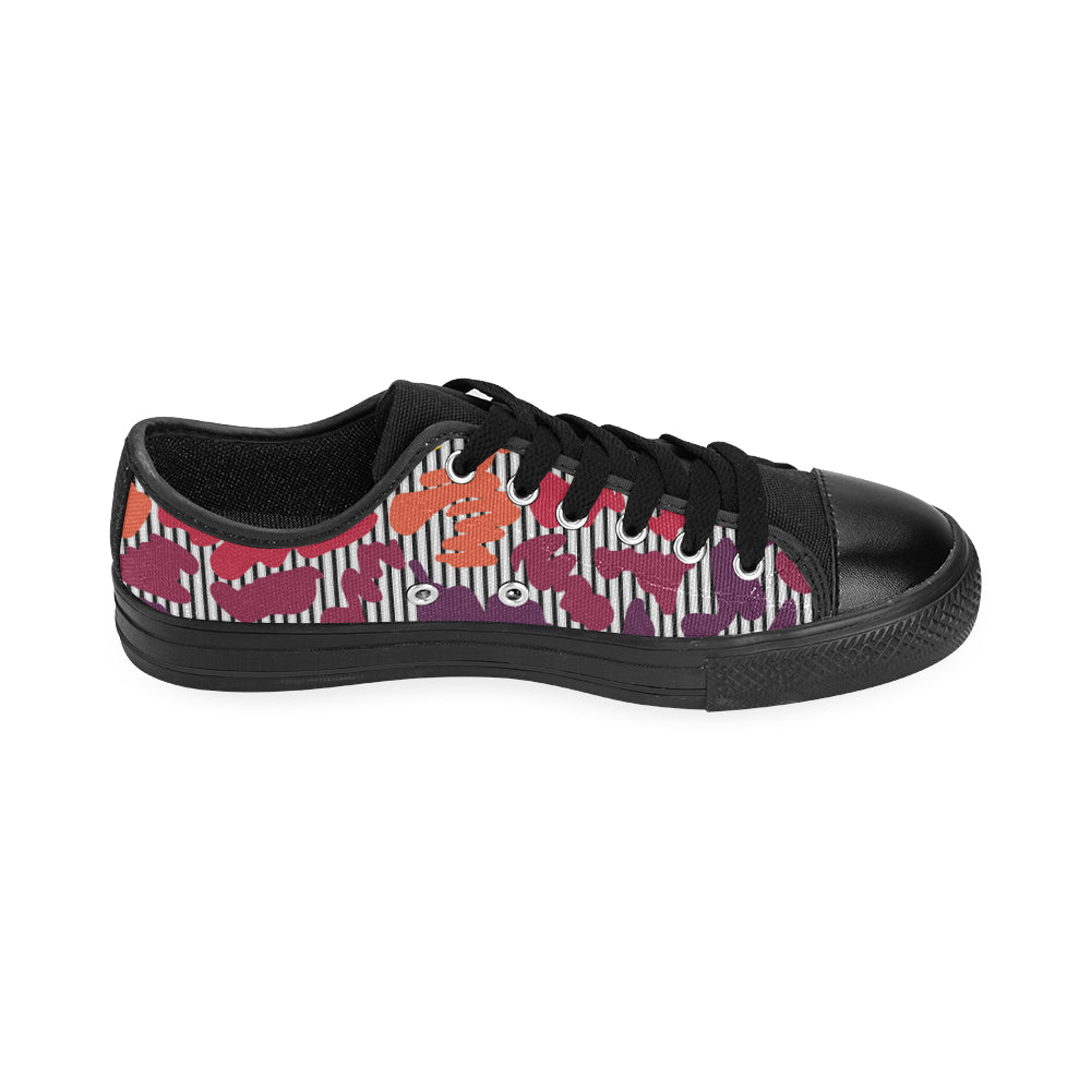 Women's Camouflage Print Canvas Low Top Shoes