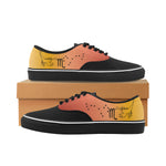 Women's Big Size Scorpio Zodiac Print Canvas Low Top Shoes