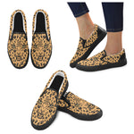 Kids's Leopard Print Slip-on Canvas Shoes