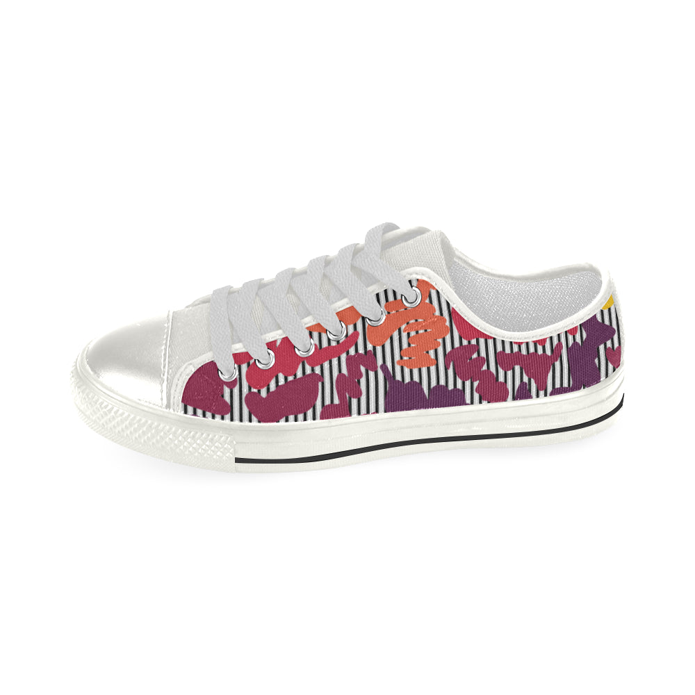 Women's Camouflage Print Canvas Low Top Shoes