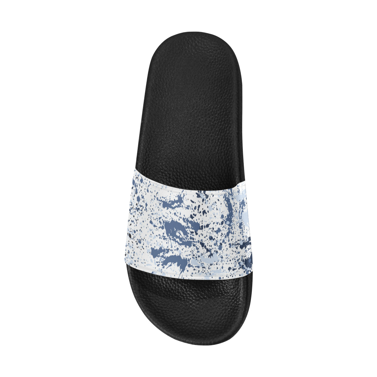 Men's Paint Splatter Print Sliders Sandal