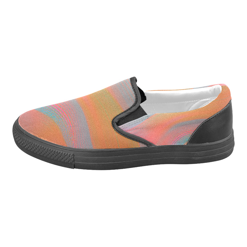 Men's Casual Print Canvas Slip-on Shoes