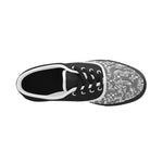 Women's Monochrome Circuit Aries Print Low Top Canvas Shoes