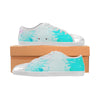 Men's Paint Splatter Print Canvas Low Top Shoes