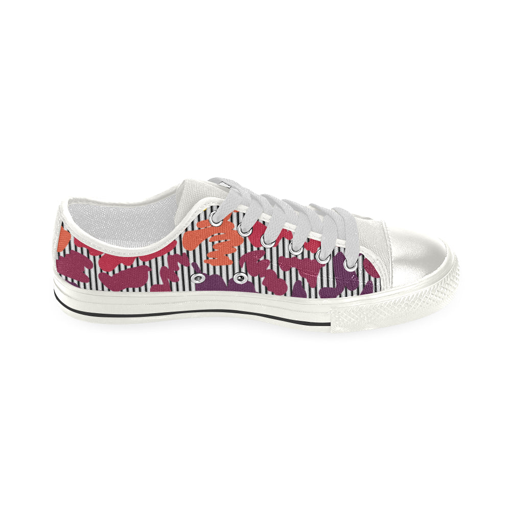 Women's Camouflage Print Canvas Low Top Shoes