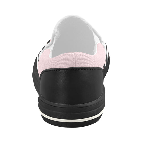 Women's Zebra Print Slip-on Canvas Shoes
