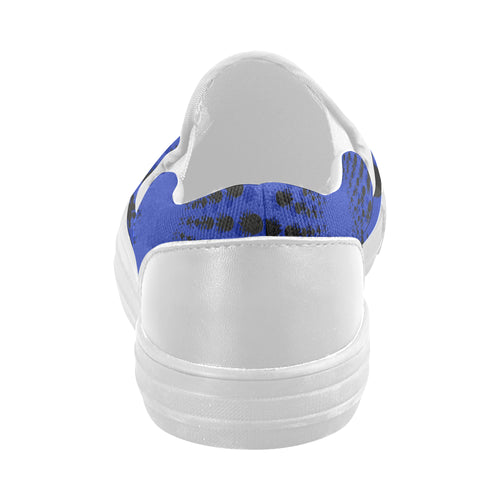 Women's Trippy Casual Print Canvas Slip-on Shoes