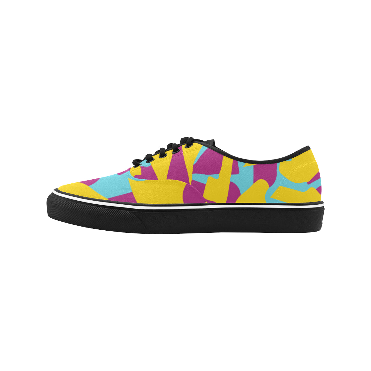 Men's Camouflage Print Canvas Low Top Shoes