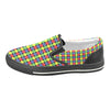 Women's Polka Print Big Size Slip-on Canvas Shoes